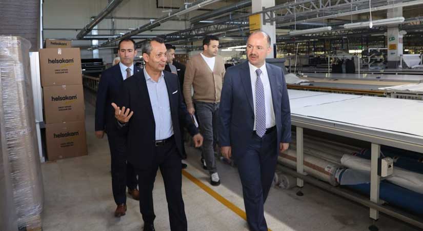 Vali Serdengeçti, 1.OSB hakkında bilgi aldı