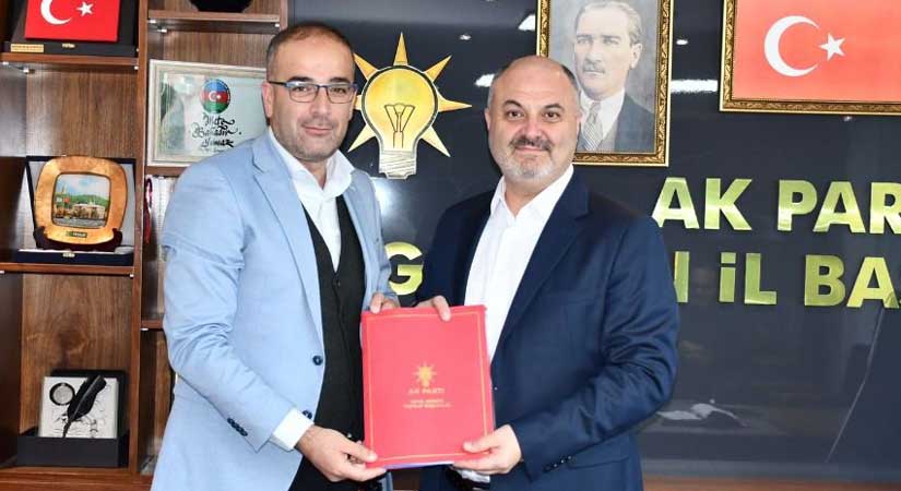 Yalçın Eker resmi başvurusunu yaptı