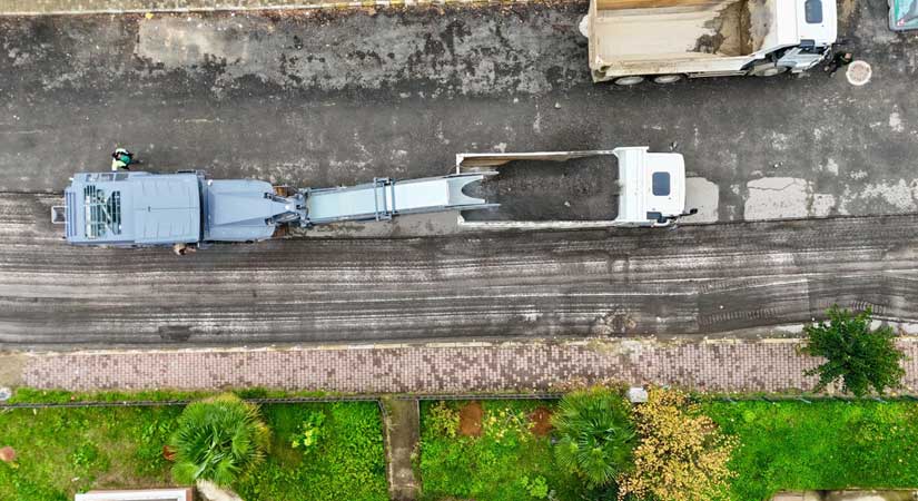 Giresun’da asfalt atağı sürüyor