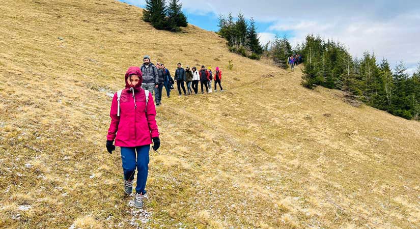 Doğa tutkunları yürüyor…