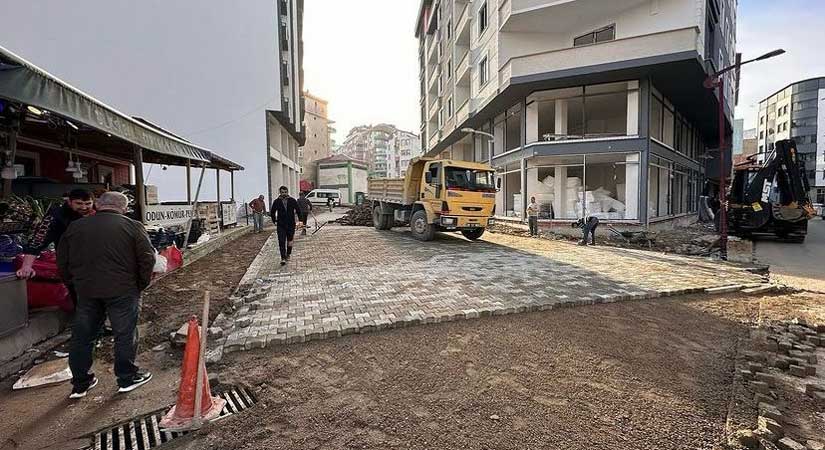 Caddeler modern bir görüntüye kavuşuyor