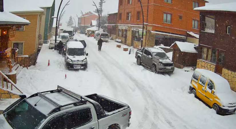 Karakış kendini göstermeye başladı