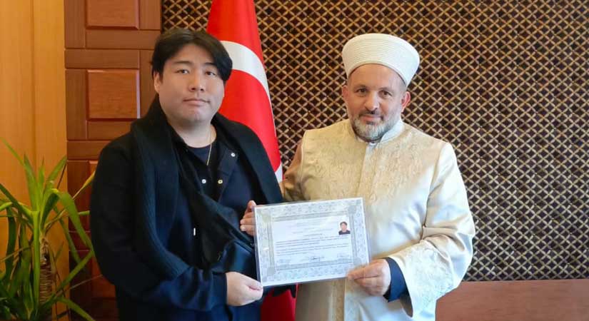 Güney Kore vatandaşı Lim, Müslüman oldu 