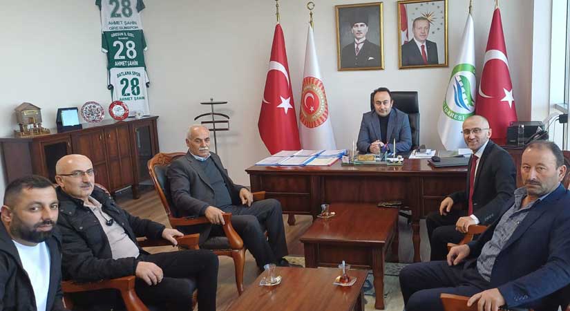 Tepeköy Derneği’nden Erener ve Şahin’e ziyaret