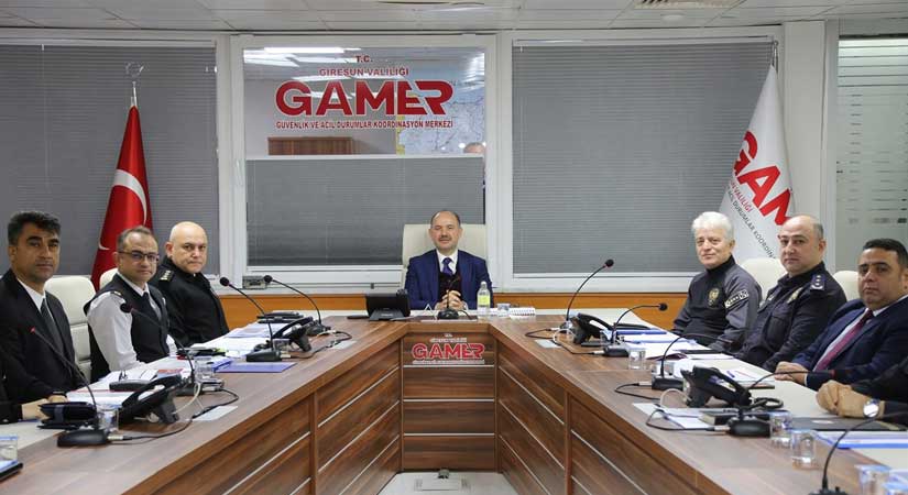 Giresun’da asayiş, berkemal