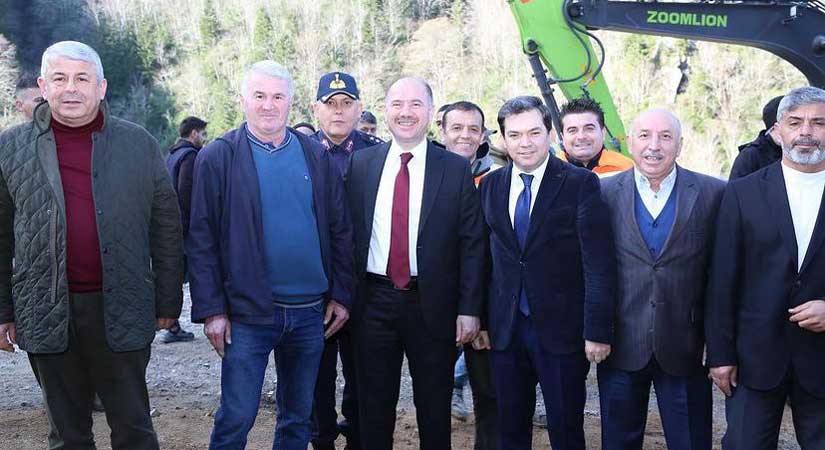 Vali Serdengeçti, Ericek yolunu inceledi