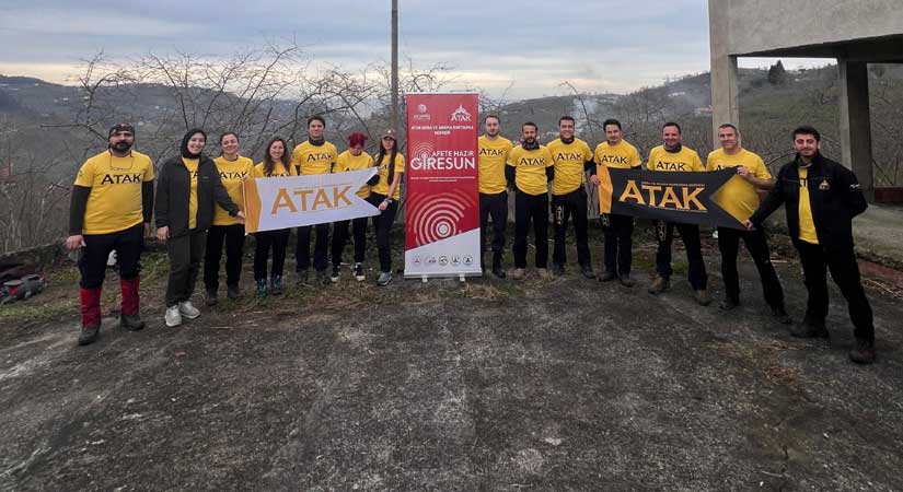 Afete hazır Giresun projesi start aldı