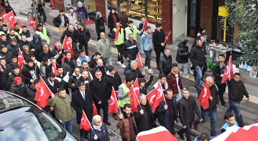 Espiye’de teröre lanet: Kahrolsun PKK…