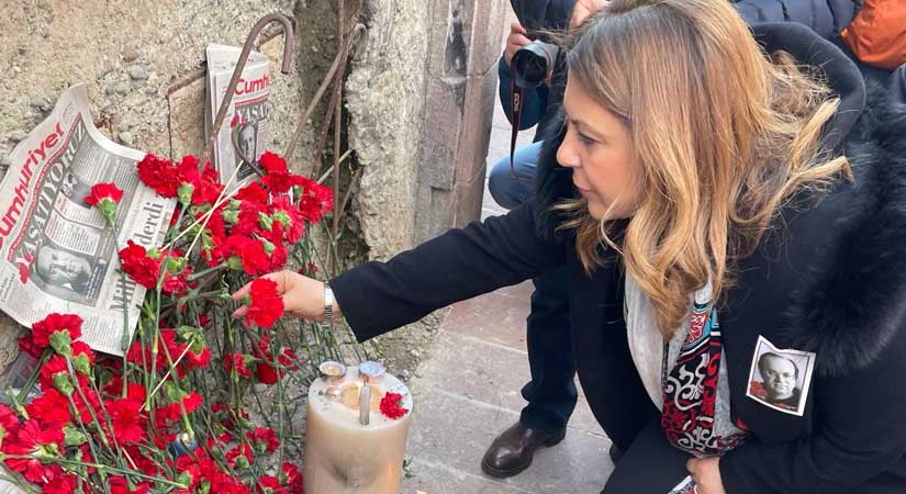 Gezmiş, demokrasi şehitlerini andı