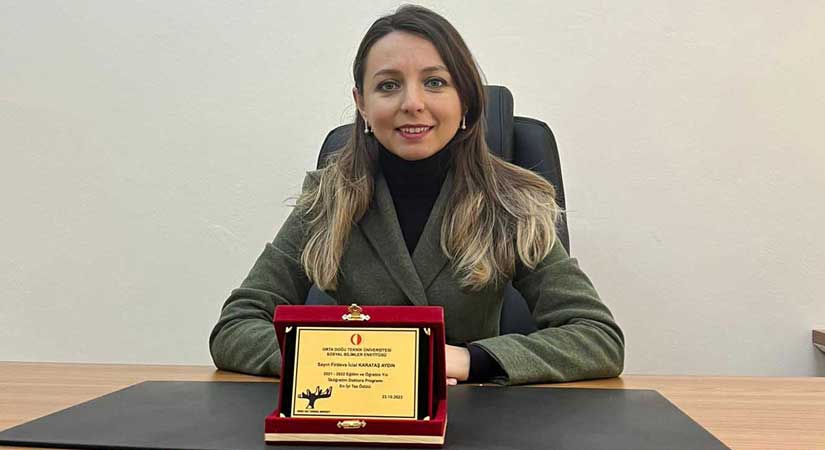 Öğretim Üyesi Aydın’a ODTÜ ödülü
