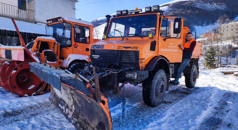 Eğribel ekibi 7/24 mesaide!