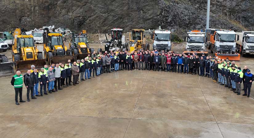 Giresun Belediyesi kışa hazır