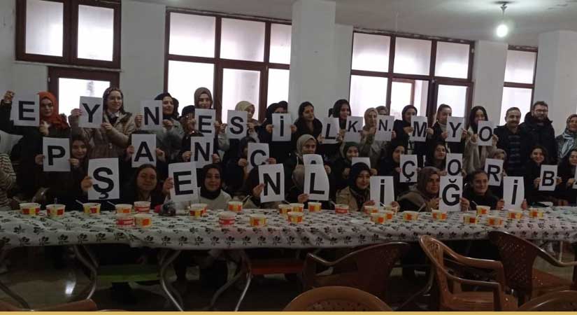 Pancar çorbası şenliği yapıldı!