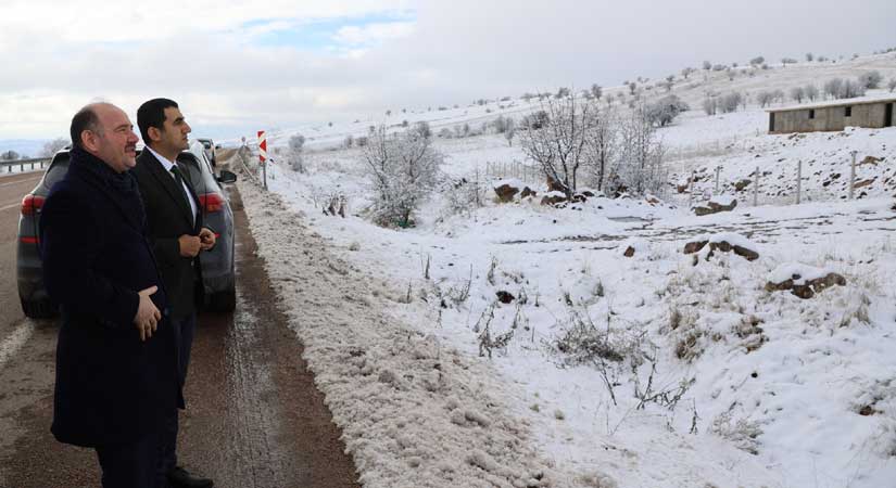 5.OSB arazisini incelemede bulundu