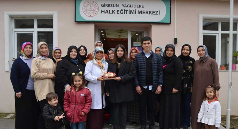 Yağlıdereli kadınlar hem öğreniyor hem üretiyor