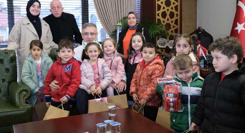 Anaokulu Öğrencilerinden Ziyaret