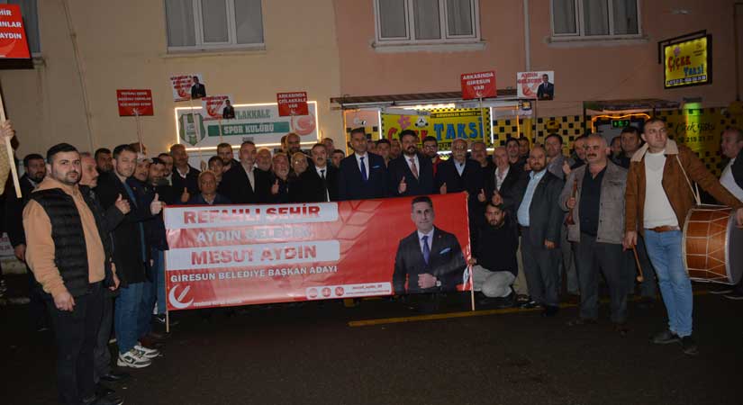 Yeniden Refah seçim startını Çıtlakkale’de verdi