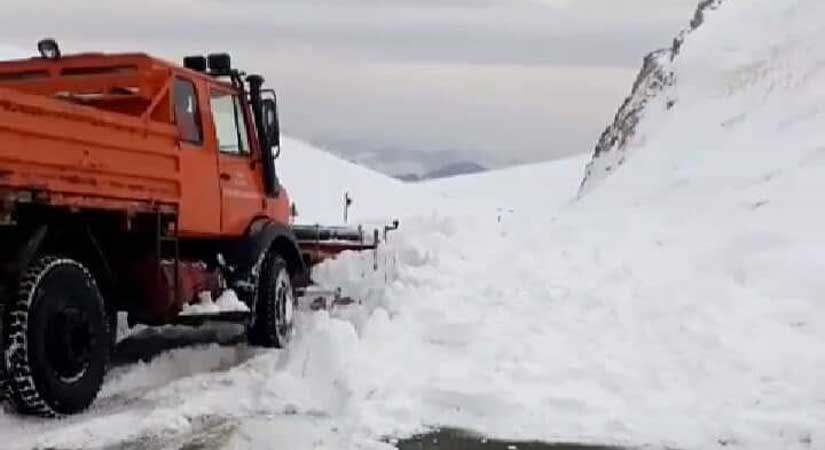 Eğribel Tüneli’nde trafik yeniden açıldı
