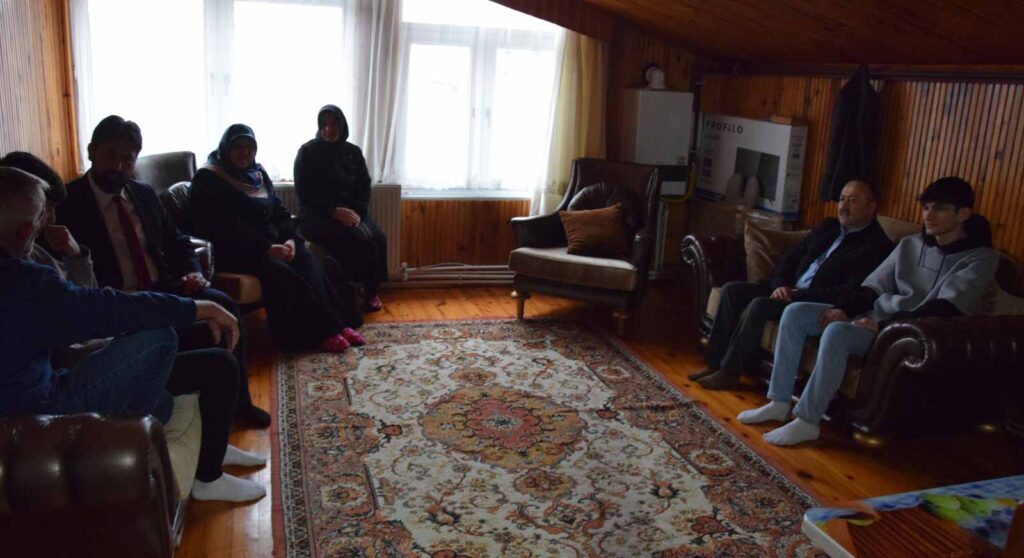 Müftülükten depremzedelere ziyaret