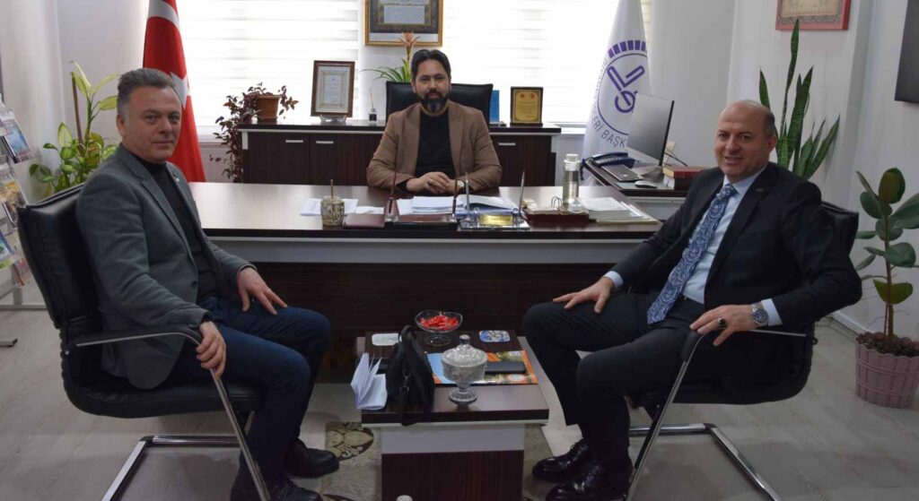 Müdürlerden müftüye ziyaret