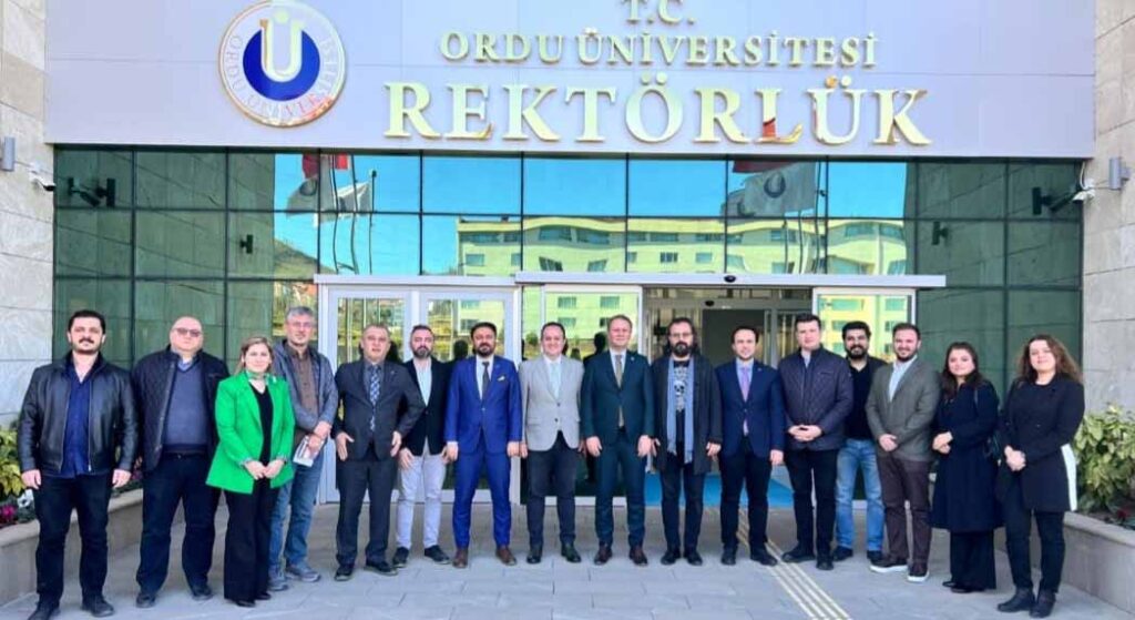 Giresun heyeti Ordu Üniversitesini ziyaret etti