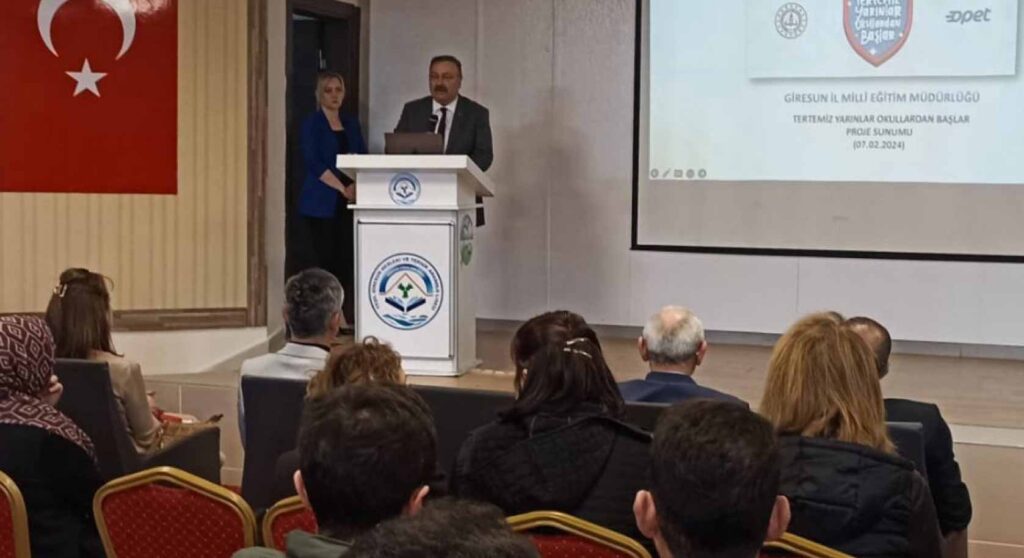 Tertemiz Yarınlar Okullardan Başlar projesi tanıtıldı