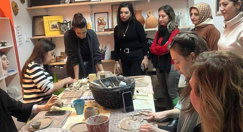 10 kişilik ekip katıldı