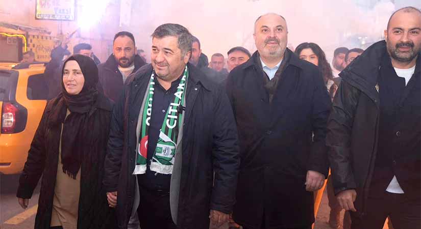 Ak Partinin Çıtlakkale seçim ofisi açıldı