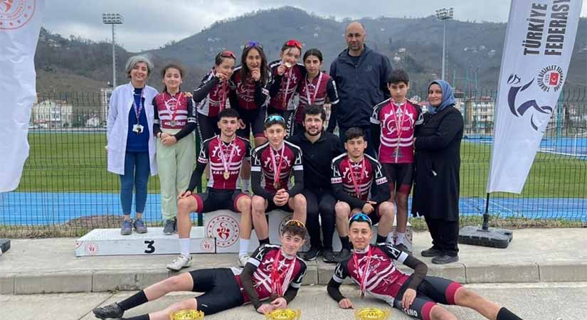 Bisiklet ekibimiz gururlandırdı