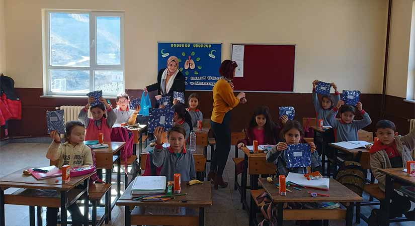 İHL’den Ericek okulu öğrencilerine ziyaret