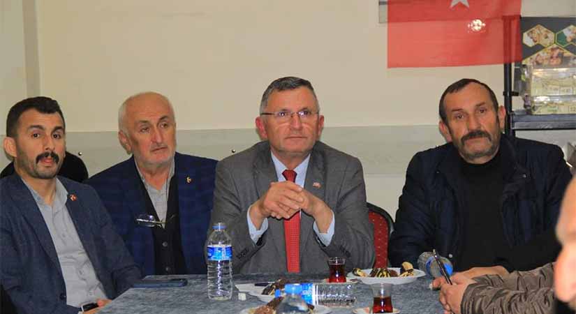 Yanık, Espiye’de Yaşayan Yağlıderelilerle Buluştu.