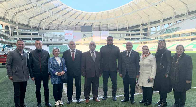 İYİ Parti heyetinden  Giresunspor’a ziyaret
