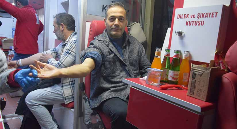 Espiye’de iftarın ardından Kan Bağışı kampanyası