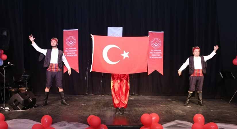 Özel bireylerden harika gösteri