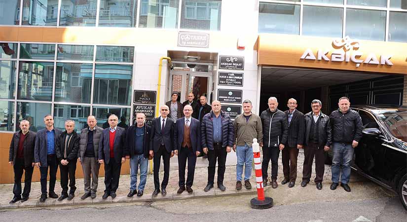 Vali Serdengeçti’den Ziraat Odasına ziyaret