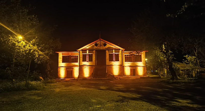 Akçalı’nın tarihi okulunda restorasyon tamam