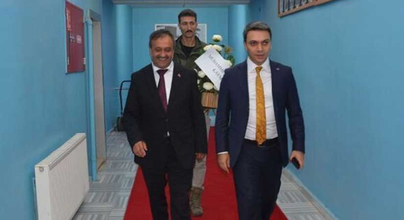 Alucra Kaymakam Cengiz, Başkan Demirağ’ı ziyaret etti