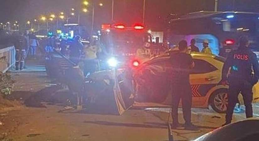 Espiye’de Trafik Kazası: 2 polis yaralandı
