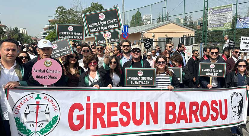 Giresun Barosu, mesleki sorunlar için güç birliği yaptı