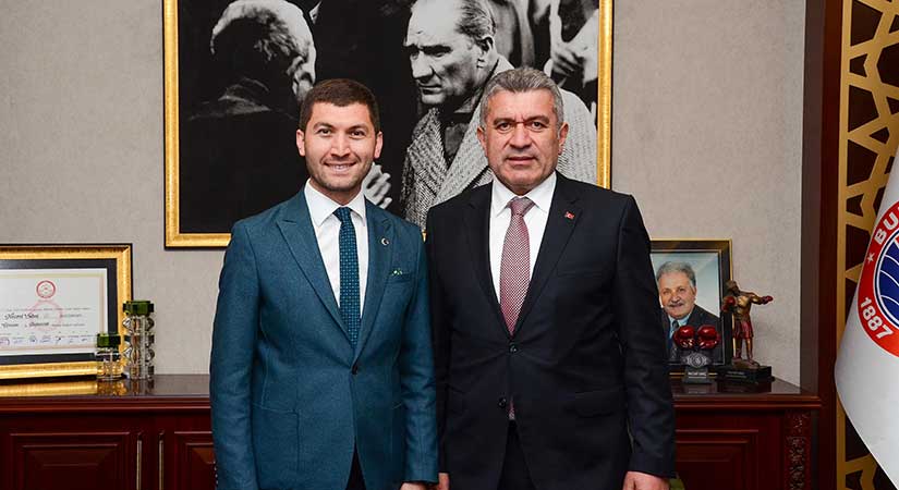 Başkan Sıbıç’a yoğun ziyaretçi trafiği devam ediyor