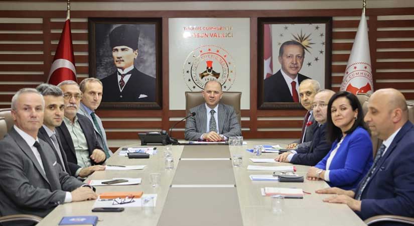 Valilik’te spor koordinasyon toplantısı