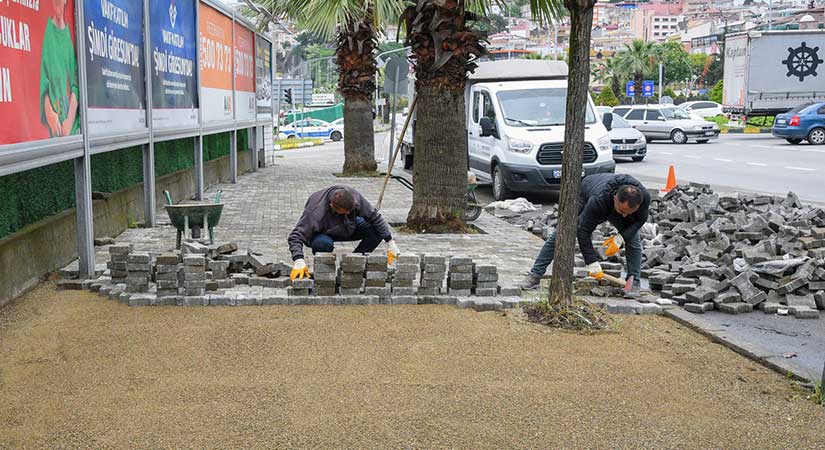 Belediye ekipleri şehrin her bölgesinde