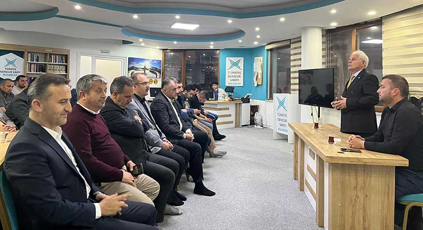 Elmas’tan TÜGVA Bulancak’ta Filistin Söyleşisi