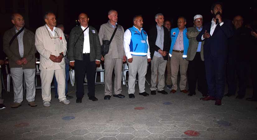 Espiye’de hacı adayları dualarla uğurlandı