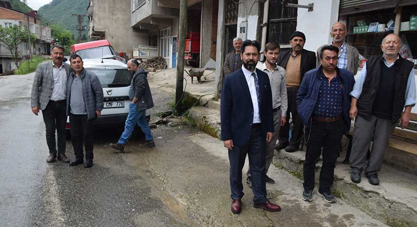 Espiye Müftüsü Gülbe’den köylere ziyaret