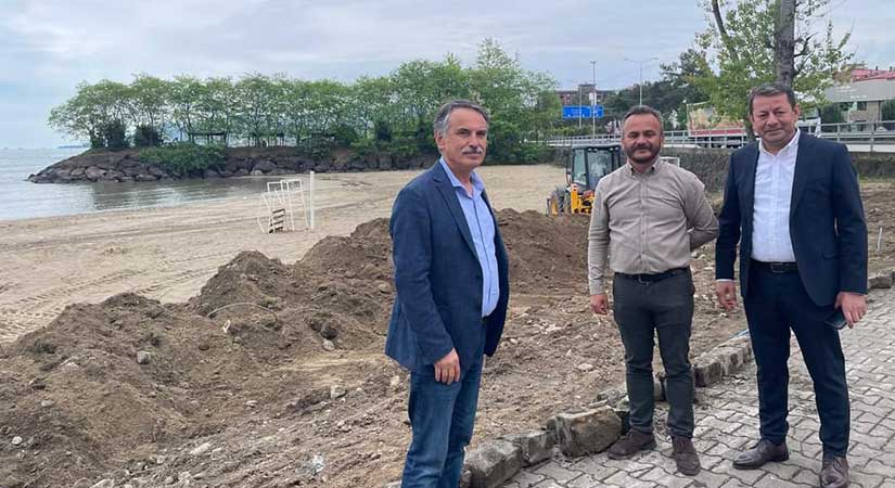 Karadere çalışmaları yerinde inceledi