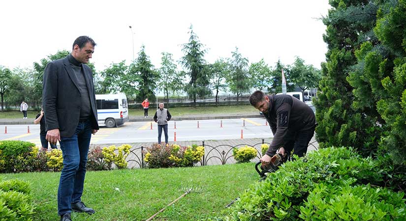 Başkan Köse saha çalışmalarını yerinde inceledi
