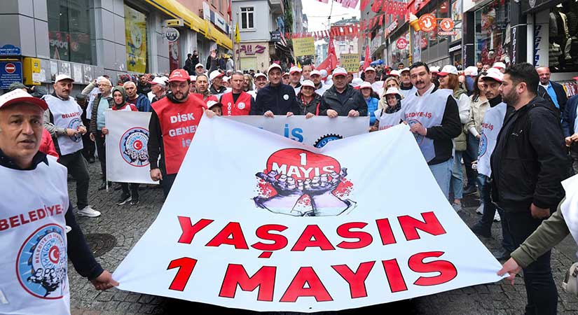 1 Mayıs İşçi Bayramı coşkuyla kutlandı