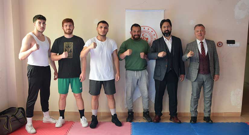 Müftüden spor müdürüne ziyaret