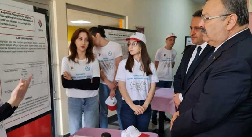 Giresun SBL 4006 TÜBİTAK Bilim Fuarı açıldı